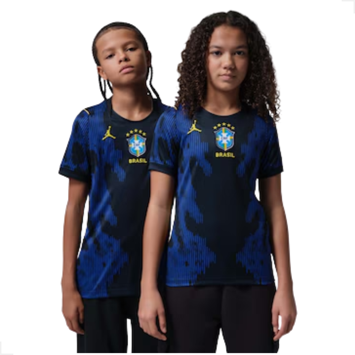 Camisa Brasil Jordan II 2026/27 Torcedor Pro Infantil