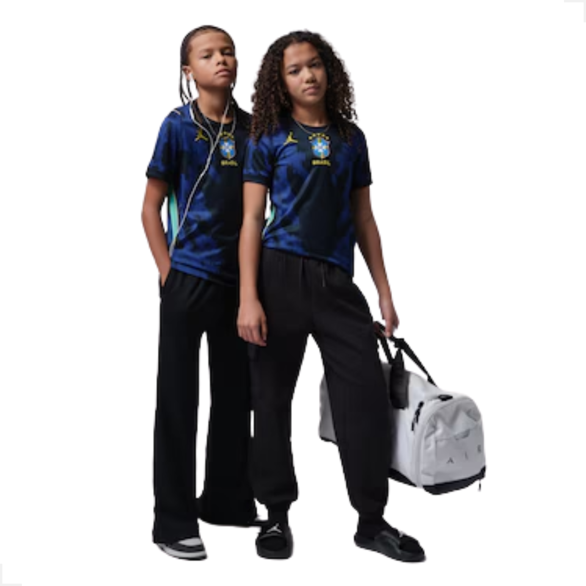 Camisa Brasil Jordan II 2026/27 Torcedor Pro Infantil