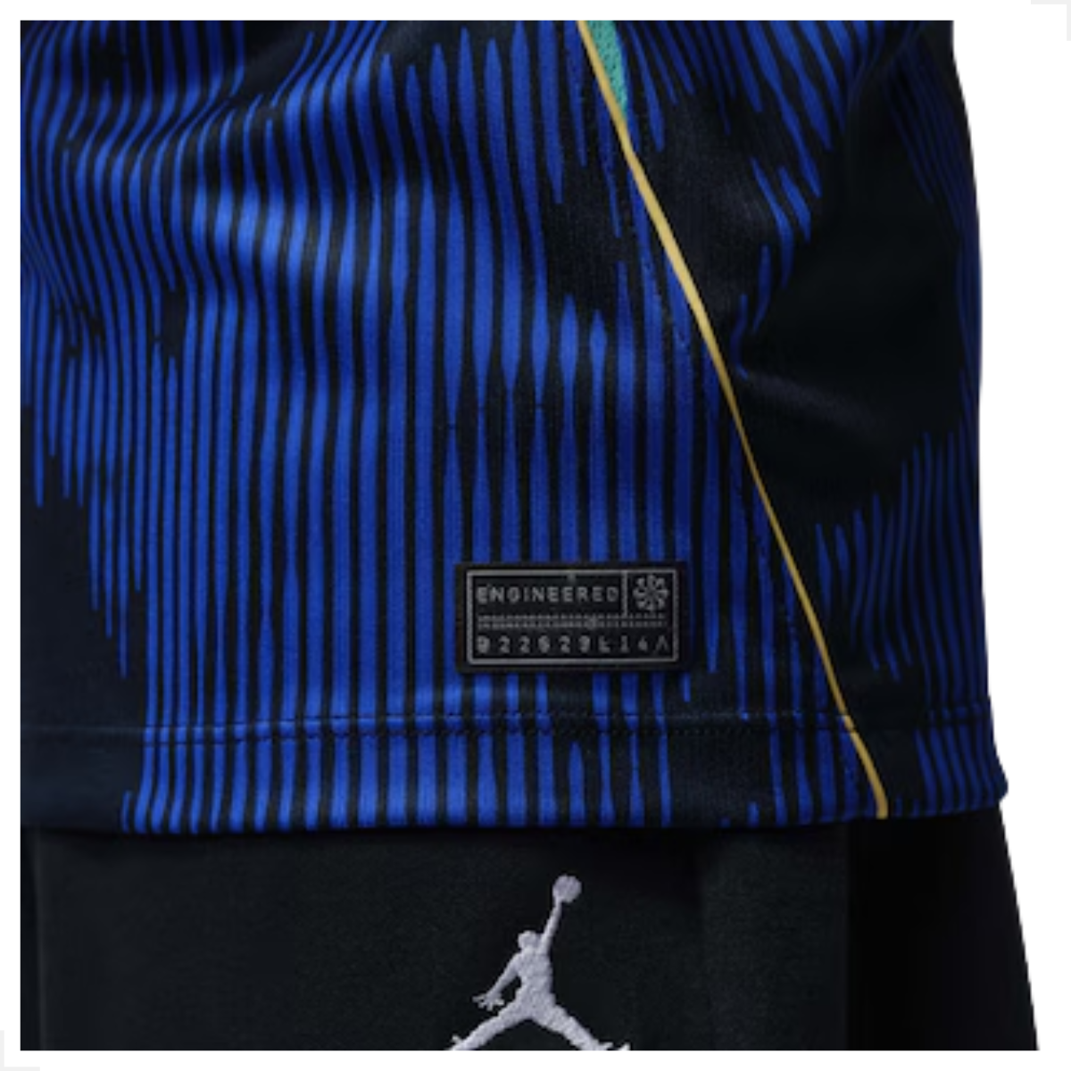 Camisa Brasil Jordan II 2026/27 Torcedor Pro Infantil