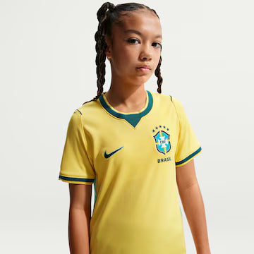 Camisa Brasil Nike I 2026/27 Torcedor Pro Infantil
